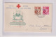 YUGOSLAVIA,1953 TRIESTE B Red Cross FDC Cover - Storia Postale