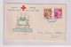 YUGOSLAVIA,1953 TRIESTE B Red Cross FDC Cover - Covers & Documents