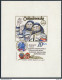 Czechoslovakia 2226 Perf & Imperf Sheets,MNH. Gubarev,Remek, Intercosmos Emblem. - Unused Stamps