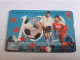 GIBRALTAR  LANDYS & GYR  50 UNITS/ FOOTBAL/ SOCCER/ COCA COLA/ /SERIE 606L MINT    **16728 ** - Gibilterra