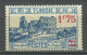 TUNISIE 1937 N° 184d * Surcharge Décallée Neuf MH Charnière TTB C 20 € Amphithéâtre D'E1 Djem - Nuevos