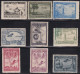 1930-ED. 583 A 591 SERIE COMPLETA AÉREA FALSA- PRO UNIÓN IBEROAMERICANA AÉREA- NUEVO CON FIJASELLOS-MH-FALSOS - Unused Stamps