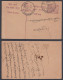 Inde British India Jaipur State 1940 Used 5 Anna Postcard, Horse Carriage, Horses, Post Card, Postal Stationery - Jaipur