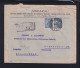 Rumänien Romania R-Brief 1927 Bucuresti Nach Frankfurt - Storia Postale