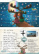 FINLAND 2008-2024 Reindeer,Christmas,Ocean,Ship,Steam,Boat,Snow,Glitter,Bird,Odd Unusual,Postcard Used (**) Inde Indien - Cartas & Documentos