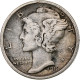 États-Unis, Dime, Mercury, 1918, Denver, Argent, TTB, KM:140 - 1916-1945: Mercury (Mercure)