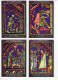 LOT 21 CARTES LES CORPORATIONS METIERS APRES LES VITRAUX DE LA CATHEDRALE DE CHARTRES PUBLICITE ASPIRINE CARTE DE PESEE - Sammlungen & Sammellose