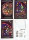 Delcampe - LOT 21 CARTES LES CORPORATIONS METIERS APRES LES VITRAUX DE LA CATHEDRALE DE CHARTRES PUBLICITE ASPIRINE CARTE DE PESEE - Collections & Lots