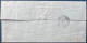Lettre De Marseille Empire N°15a Bleu Laiteux Oblitéré PC 1896 Belles Marges Tres Frais Pour TARASCON Signé ROUMET - 1852 Louis-Napoleon