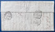 Lettre Napoleon Présidence N°10 25c Bleu Oblitéré PC 3432 + Dateur T15 " TROYES " Pour St Leger Du Bourg Denis - 1852 Luigi-Napoleone