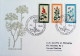 1960-GERMANIA DDR Piante Medicinali (471/5) 2 Fdc - Storia Postale