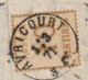 1297p - Cachet POSTES EPINAL 1871 - AVRICOURT Pour EPINAL Vosges -  1 Mars 71 - Sur 10 Ctes Alsace Lorraine -Taxe 2 - - Guerre De 1870