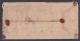 Inde India 1860's Used Registered Cover East India Queen Victoria Stamps, Half Anna Block Of 6, Lucknow, M-7 Postmark - 1858-79 Kolonie Van De Kroon