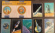 KOSMOS SPACE TRADING CARDS + CIGARETTES PACKETS DOLCIFICIO LOMBARDO LA STORIA DELL'ASTRONAUTICA 1968 FIGURINE CARTONATE - Andere & Zonder Classificatie