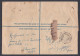 Inde British India 1933 Used Registered Letter Cover, Refused Return Mail, Lucknow Chief Court, Postal Stationery - 1911-35 Koning George V