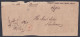 Inde British India 1867? Stampless Cover, "Too Late" Mark, To The Civil Judge Lucknow, OHMS, Commisioner's Office - 1858-79 Compañia Británica Y Gobierno De La Reina