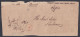 Inde British India 1867? Stampless Cover, "Too Late" Mark, To The Civil Judge Lucknow, OHMS, Commisioner's Office - 1858-79 Kronenkolonie