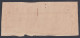 Inde British India 1867? Stampless Cover, "Too Late" Mark, To The Civil Judge Lucknow, OHMS, Commisioner's Office - 1858-79 Kronenkolonie