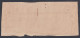 Inde British India 1867? Stampless Cover, "Too Late" Mark, To The Civil Judge Lucknow, OHMS, Commisioner's Office - 1858-79 Kolonie Van De Kroon