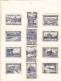 Belgie - Belgique: VICINDO Gent 1913 Exposition FIXED ON PAPER  4 Pages !  (zie  Scan) - Erinnophilie - Reklamemarken [E]