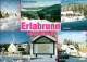 Erlabrunn-Breitenbrunn (Erzgebirge) Hotel, Teumergut, Winter-Landschaft 2002 - Breitenbrunn