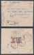 Inde British India 1946 Used Registered Cover, Lucknow, Refused, Return Mail, King George VI Stamps - 1911-35 Koning George V