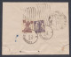 Inde British India 1946 Used Registered Cover, Lucknow, Refused, Return Mail, King George VI Stamps - 1911-35 King George V