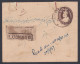 Inde British India 1937 Used One Anna King George V Registered Cover, Lucknow, Postal Stationery - 1911-35  George V