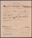 Inde British India 1918 Last Pay And Charge Certificate Of Peon Of Inspector General Of Civil Hospitals - 1911-35 King George V