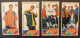 Lot Of 8 VIDAL Bubble Gum BACKSTREET BOYS 1997 Advertising Stickers. Testo Italiano Con Figurina Premio. Наклейки - Altri & Non Classificati