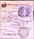 1945-FR.LLI BANDIERA Coppia Lire 1 Su Avviso Ricevimento Verona (20.7) - Storia Postale