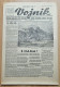 Hrvatski Vojnik 1944 Br. 45 NDH Ustasa Newspaper - Andere & Zonder Classificatie