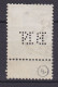 Belgium Perfin Perforé Lochung Credit 'BN' 1912 Mi. 96, 50c. Albert I. 'Edw. Pellens' (2 Scans) - 1909-34