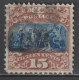 USA - 1869 - YVERT N°35 OBLITERE  - COTE = 225 EUR - Usati