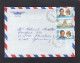 LETTRE DE MANAKAU AVEC 3 TIMBRES "MARIAGE ROYAL CHARLES ET DIANA", 1981. - Lettres & Documents