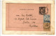 80711 -  Entier  Pour  L'ANGLETERRE - Lettres & Documents