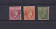 JOLI LOT DE TIMBRES OBLITERES  ANNEES 1861/76 ?? UN TIMBRE CACHET LOSANGE FRANCAIS ??  . INTERESSANT .A VOIR - Used Stamps