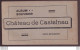 O30-46) BRETENOUX (LOT) CHATEAU DE CASTELNAU  - CARNET COMPLET DE  24 CPA  - 3 SCANS  - Bretenoux