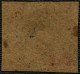 BRAUNSCHWEIG 4 O, 1856, 1/4 Ggr. Schwarz Auf Gelbbraun, Mit Blauschwarzem Nummernstempel 6 (Boerssum), Kabinett,  Kurzbe - Brunswick