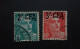 COLONIE FRANCIA ISOLA DE REUNION 1949 - 1952 TIMBRES DE FRANCE DE 1945 SURCHARGES CFA - Used Stamps