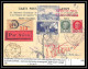 41506 Double Censure Petain Recommandé Pour Palma Espagne Spain Exposition Galliera 1943 Poste Aérienne Airmail - 1927-1959 Covers & Documents
