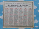 CALENDRIER DE POCHE 1951 Ets NICOURT & VERON ORGANISATION DE LA COMPTABILITE MECANOGRAPHIQUE AVIGNON - Small : 1941-60