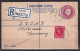 UNITED KINGDOM. 1935/Methil, Registered-Letter, Uprated Postal Statonery Envelope. - Covers & Documents