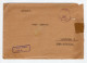 3.4.1945. YUGOSLAVIA,PARTIZAN MAIL,CENSOR,36 DIVISION,FROM FRONT LINE,AUSTRIA? DAMAGED COVER TO SERBIA,LETTER INSIDE - Brieven En Documenten