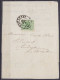 Imprimé "Vente Publique De Fleurs & Légumes" Affr. N°26 Càd Oval "PD /8 NOV.1876/ BRUXELLES" (Imprimés) Pour AUDERGHEM P - 1869-1888 Leone Coricato