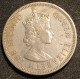 RARE - FIDJI - FIJI - 1 SHILLING 1961 - Elizabeth II - 1re Effigie - KM 23 - Fidschi