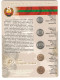 Moldova Moldova Transnistria Blister 2005 Set Of Small Change Coins Of Transnistria: 1;5;10;25;50 Kopecks 2005  UNC - Moldawien (Moldau)