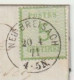 1343p - NEU BREISACH Pour FRIBOURG Pays De Bade - 20 Avril 71 - Tarif 15 Ctes - NEUF BRISACH - - Krieg 1870