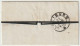 1343p - NEU BREISACH Pour FRIBOURG Pays De Bade - 20 Avril 71 - Tarif 15 Ctes - NEUF BRISACH - - War 1870