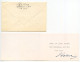 Netherlands 1958 Airmail Cover & Christmas / New Year Card; Rotterdam To Watervliet, New York; Scott B316 & B319 - Covers & Documents